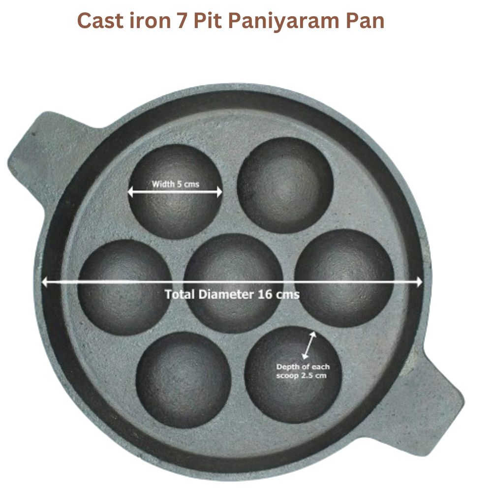 Cast iron 7 Pit Paniyaram Pan3.jpg